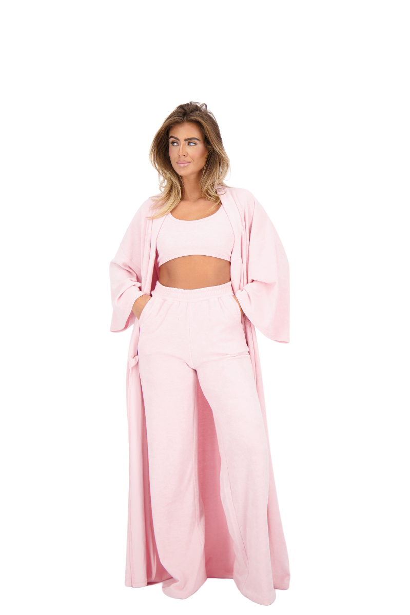 brushed cotton bathrobe